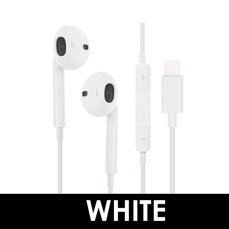 [DSC] 3.5mm Jack Sound Stereo in-ear Earphone - H106 - AIVR - White