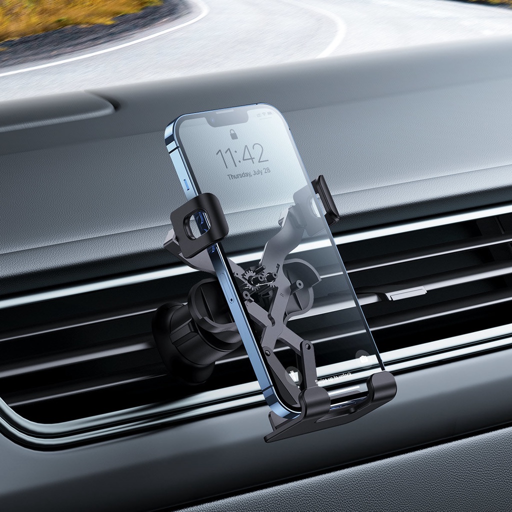 [DSC] Stable Gravitational Car Mount (Air Outlet version) - Baseus - Black