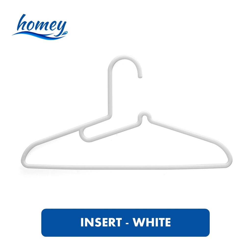 Hanger with Insert - HDC1027 - HEDO - White