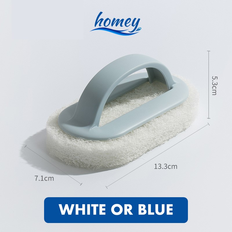 Scrubber with Handle - HDA3039 - HEDO - White or Blue