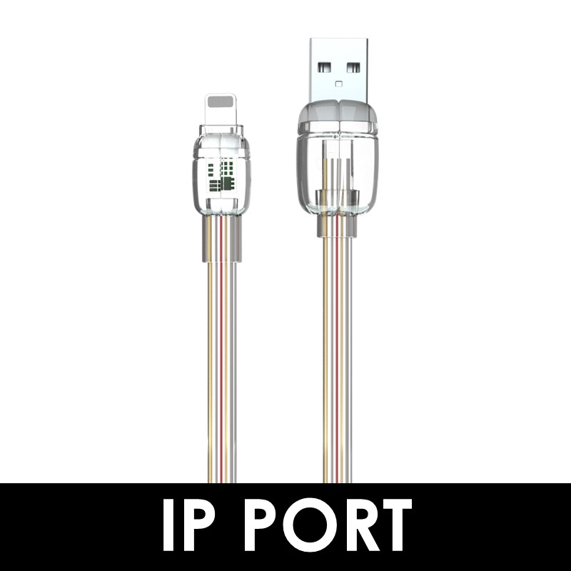 [DSC] USB to iOS Transparent Data Cable - MX-CB86 - MOXOM - 1M - Black