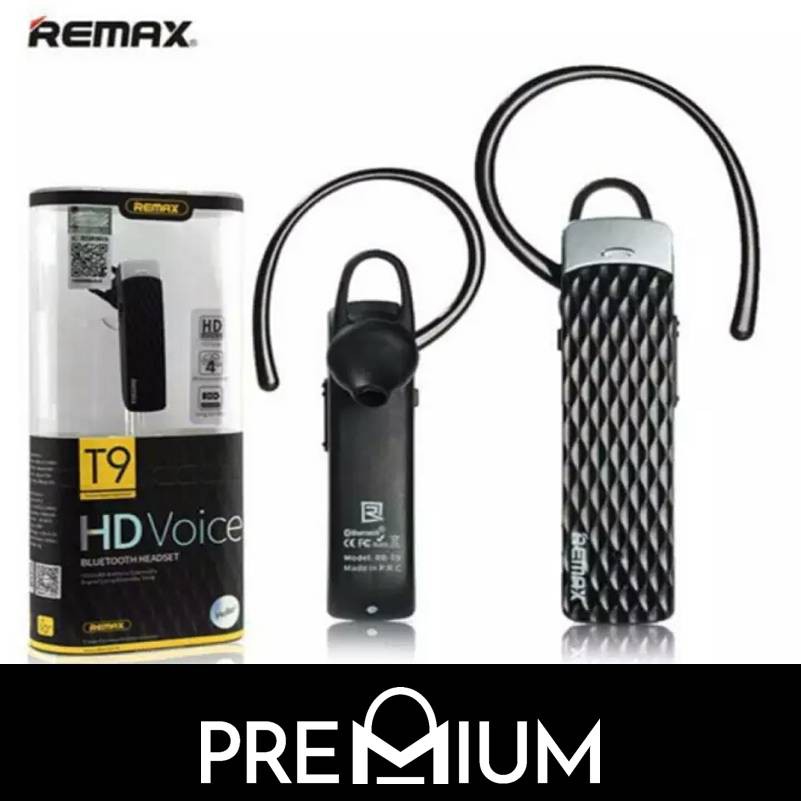 [EOL][DSC] Bluetooth Earphone - RB-T9 - REMAX - Black