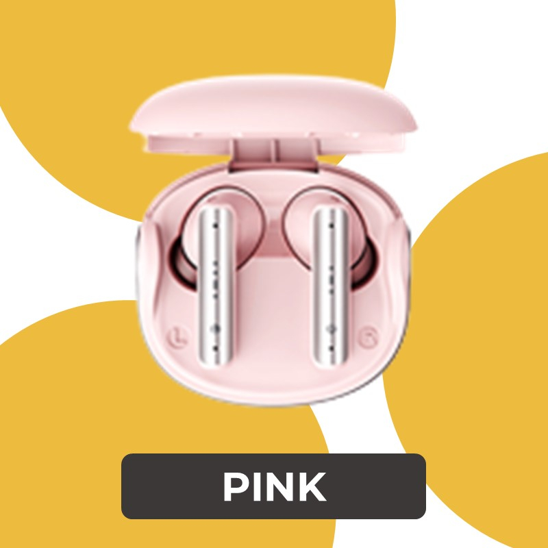 Vansiang Series ANC+ENC Earbuds for Music & Call - CozyPods W8N - REMAX - Pink