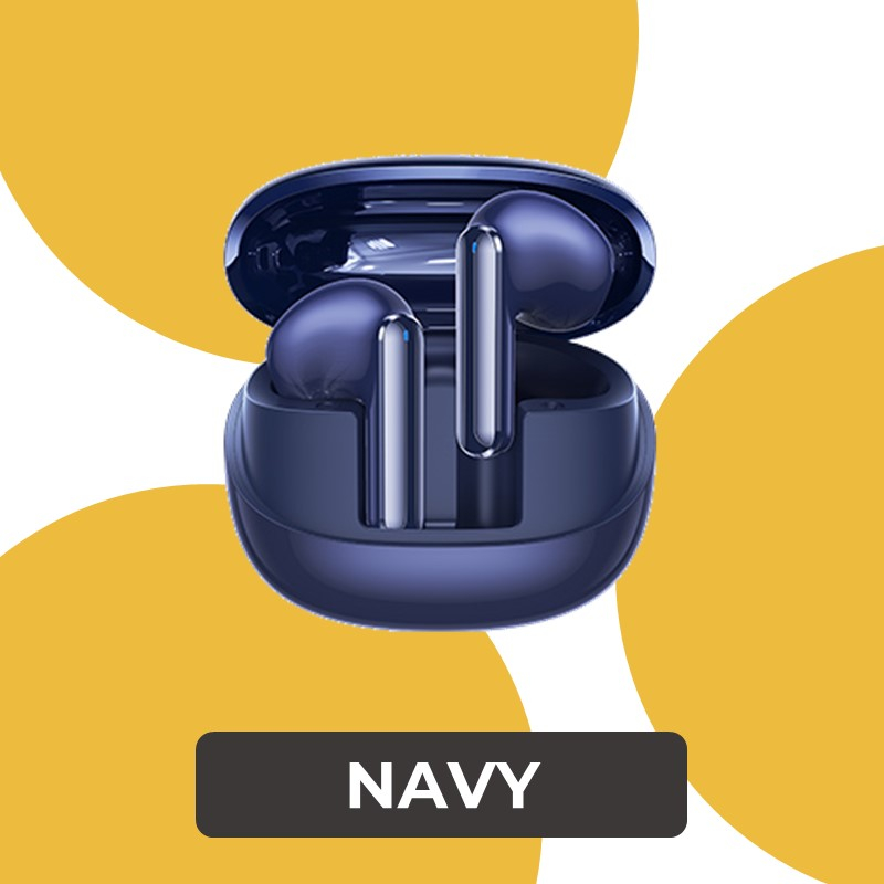 [DSC] Czhiyin Series ENC Earphone for Music & Call - CozyBuds W13 - REMAX - Navy
