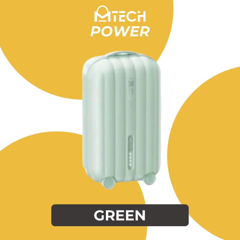 [EOL][DSC] Bagcase 20W PD+QC Fast Charging Power Bank - RPP-595 - REMAX - 10000mAh - Green