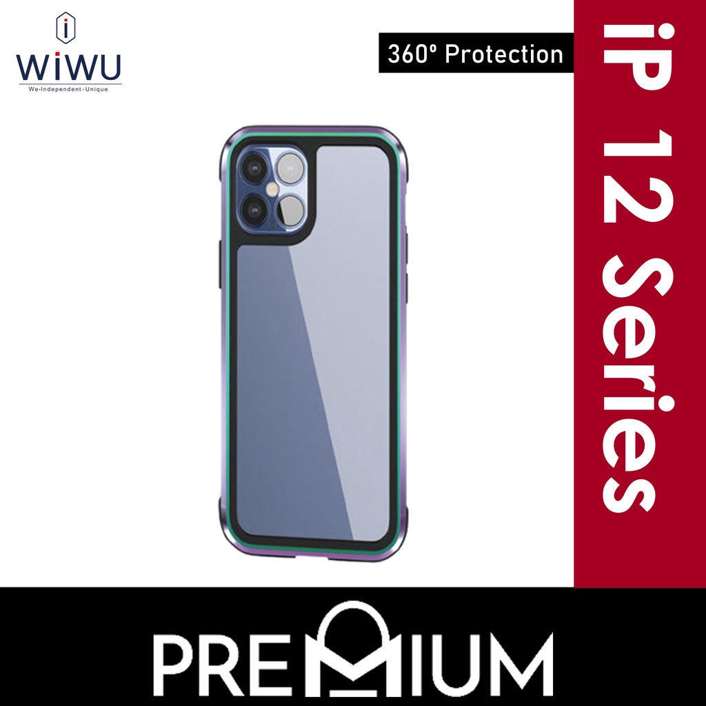[DSC] iPhone 12 Mini - 5.4 in Defense Armor - WiWu - Colorful
