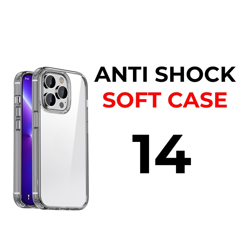 iPhone 14 / 13 Anti-Shock Tough Armour - OEM - Clear