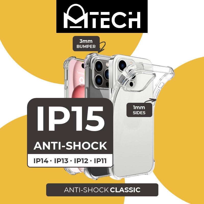 iPhone 14 Plus 6.7 in Anti-Shock Tough Armour - OEM - Clear