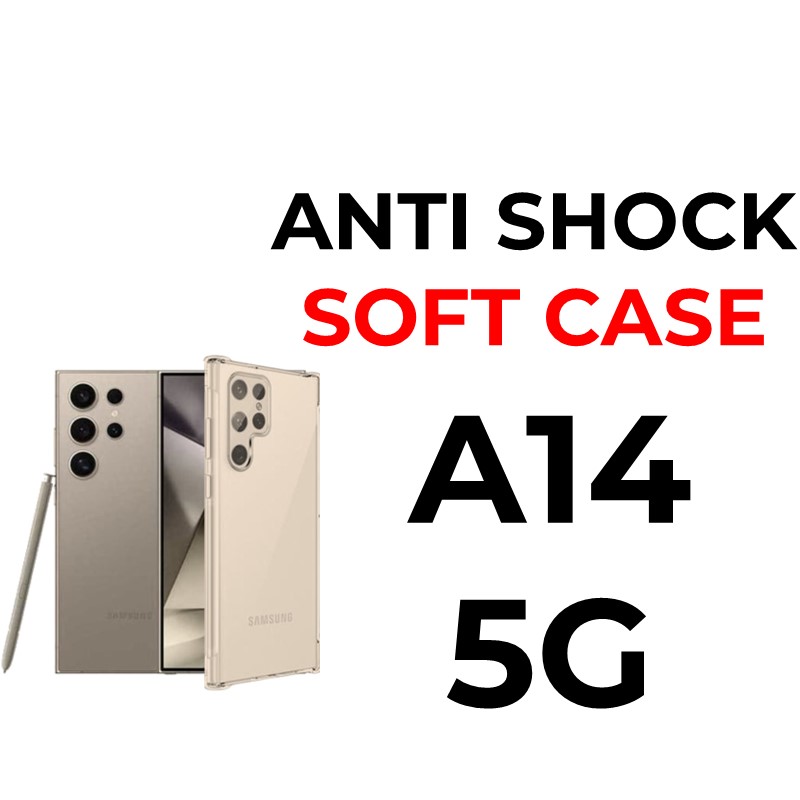 Samsung A14 5G Anti-Shock Tough Armour - OEM - Clear