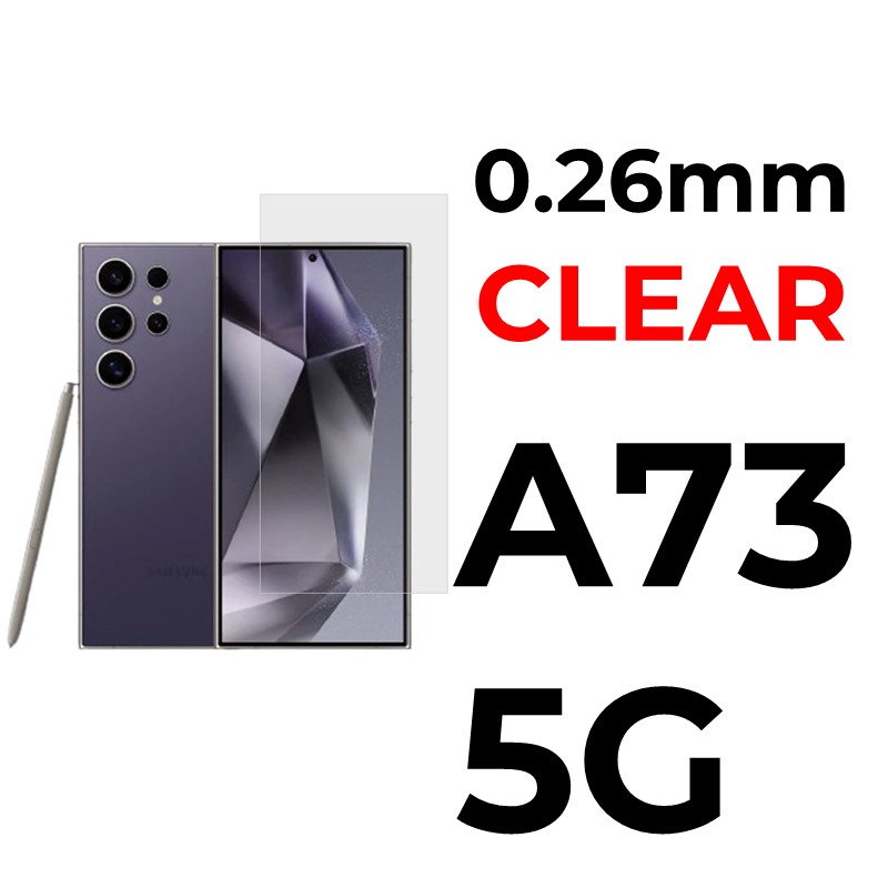 Samsung Galaxy A73 5G Tempered Glass - 0.26mm - OEM - Clear - Clear