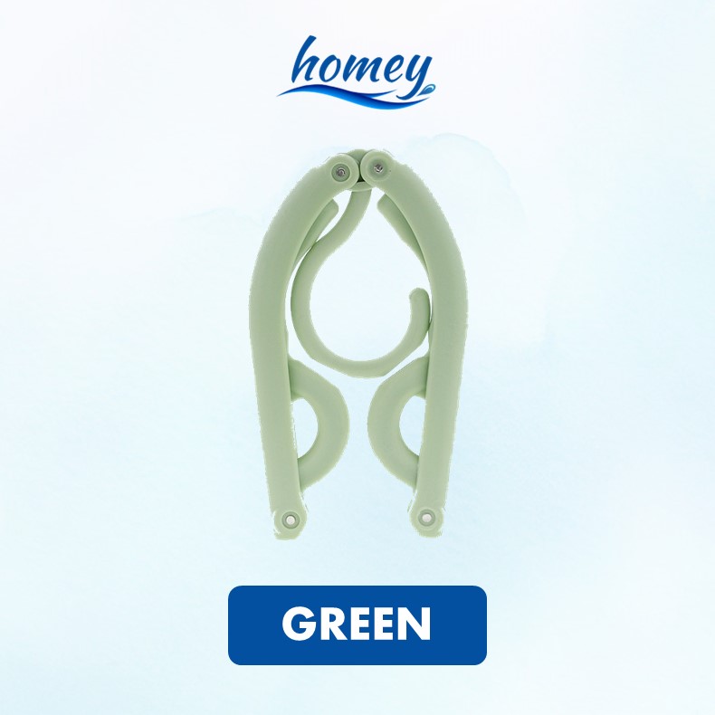 Hangers - Foldable Hangers for Business Trips Travels - OEM - Green