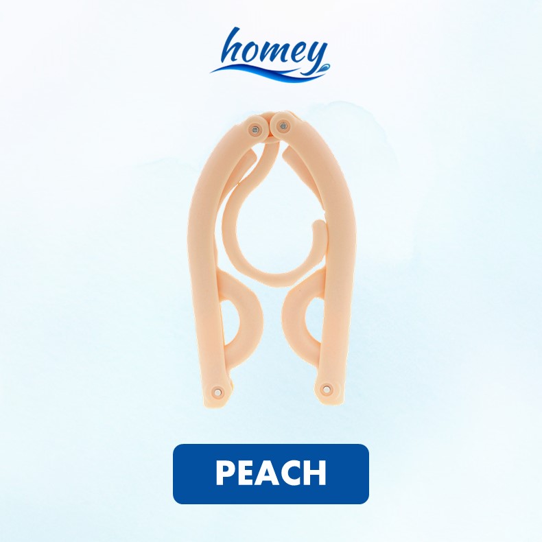Hangers - Foldable Hangers for Business Trips Travels - OEM - Peach