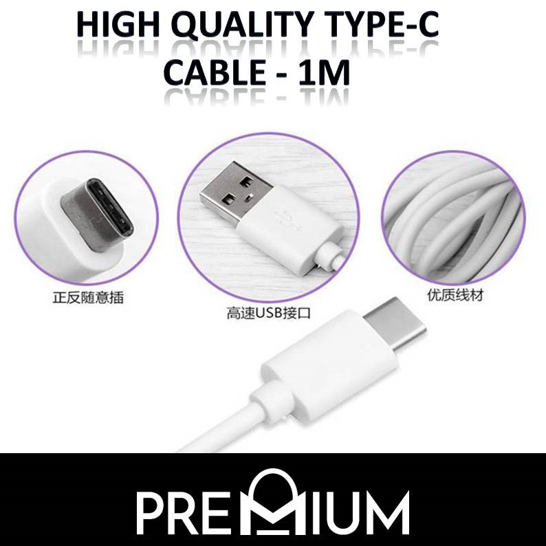 [EOL][DSC] USB to Type C High Quality - OEM - 1M - White