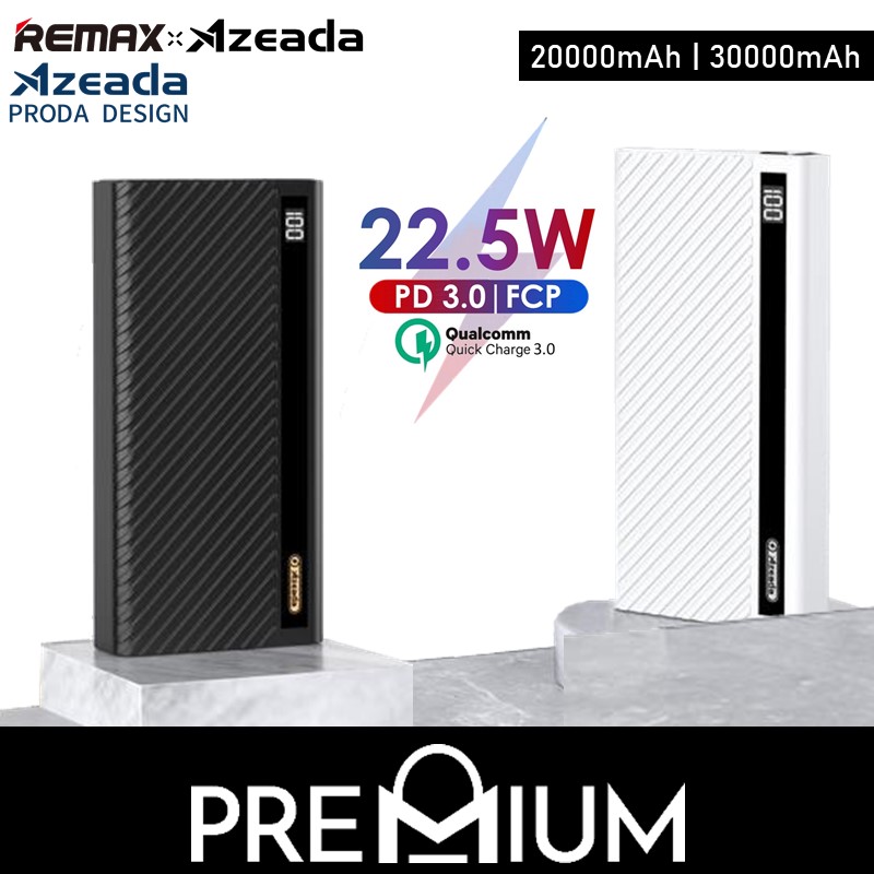 [EOL][DSC] Almighty Series Powerbank - PD-P72 - Azeada - 20000mAh - Black - 6977812728290AA