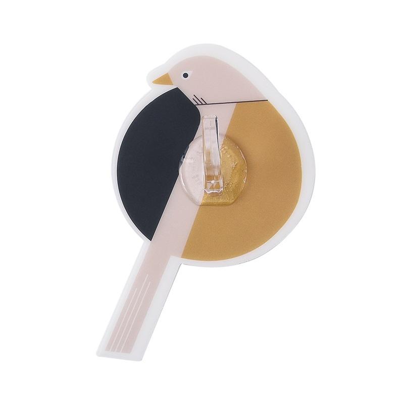Wall Suction Hooks - Bird Design - One Hook - OEM - Two Birds
