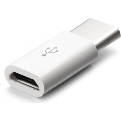 Female Micro to Type C OTG Adapter - OEM - Black