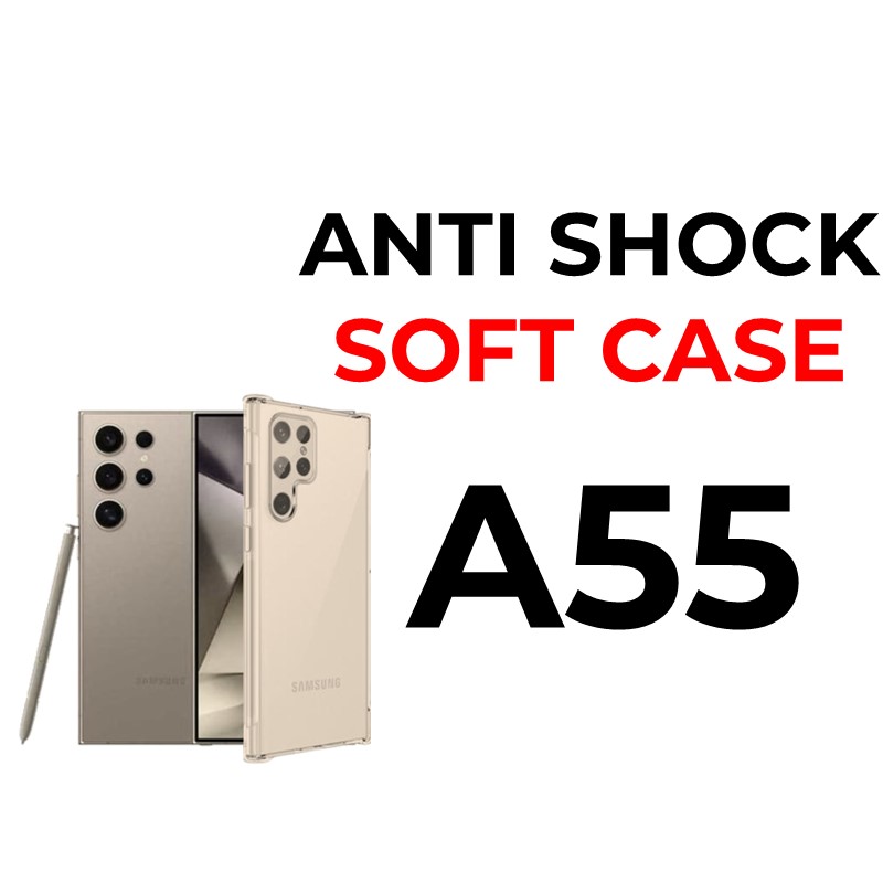 Samsung Galaxy A55 Anti-Shock Tough Armour - OEM - Clear