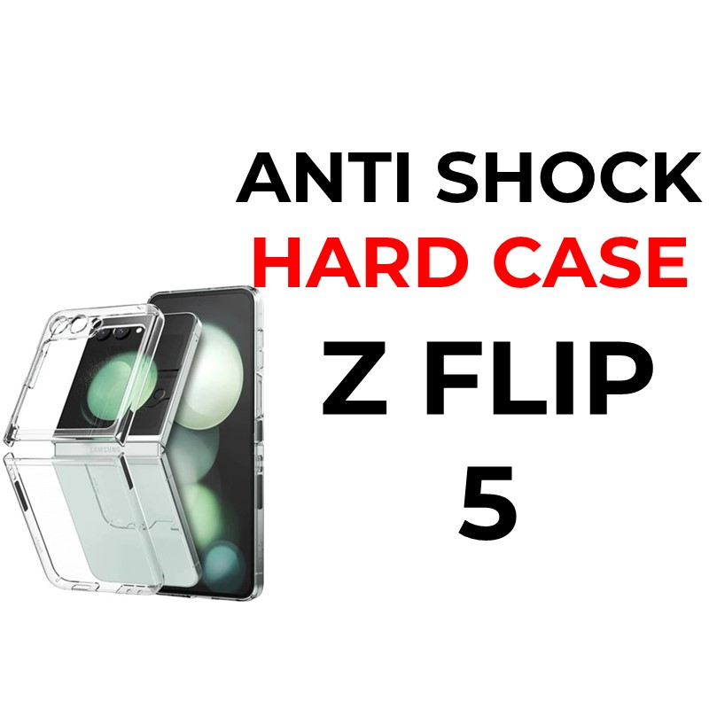 Samsung Galaxy Z Flip 5 Anti Shock Extreme  Case - OEM - Clear