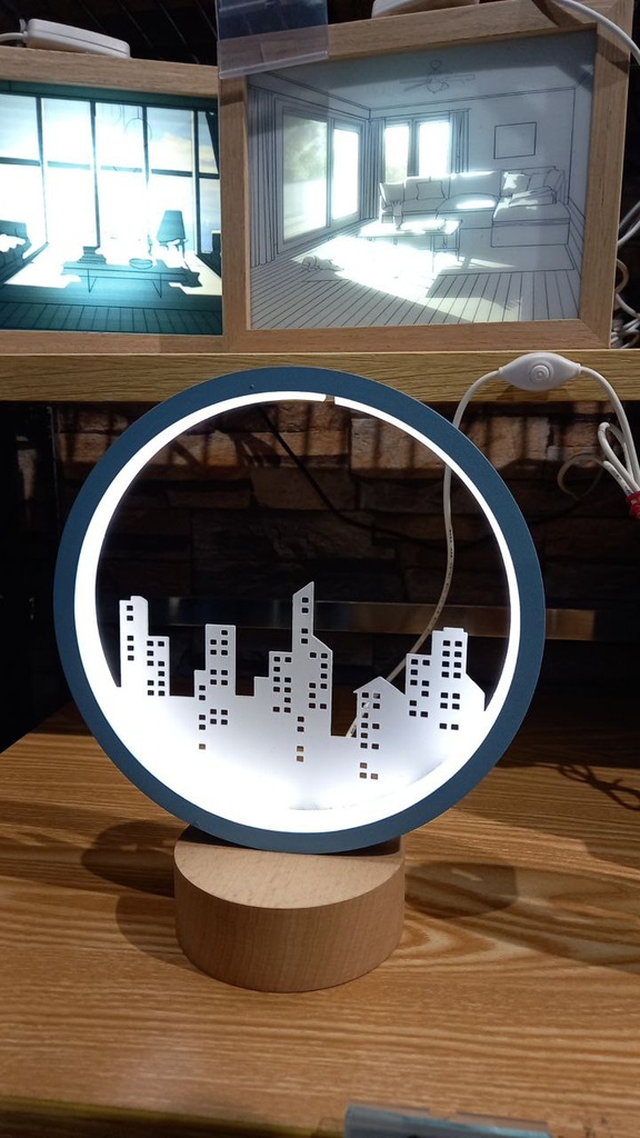 Makaron Round Lamp - OEM - Building