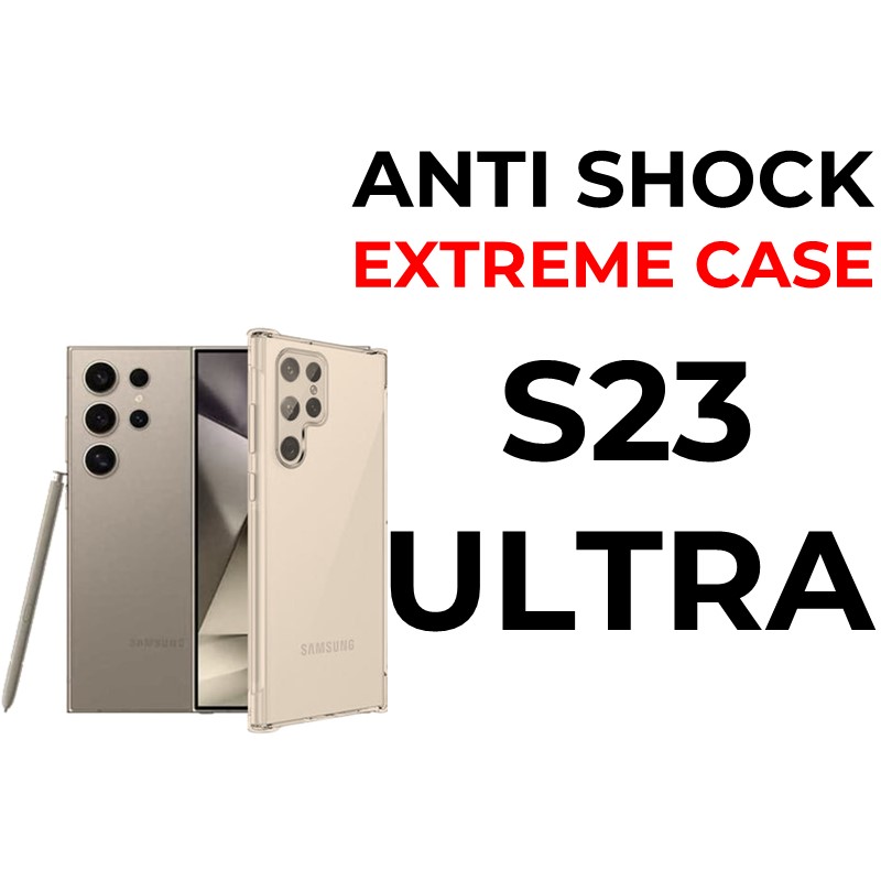 Samsung Galaxy S23 Ultra Extreme Case - OEM - Clear
