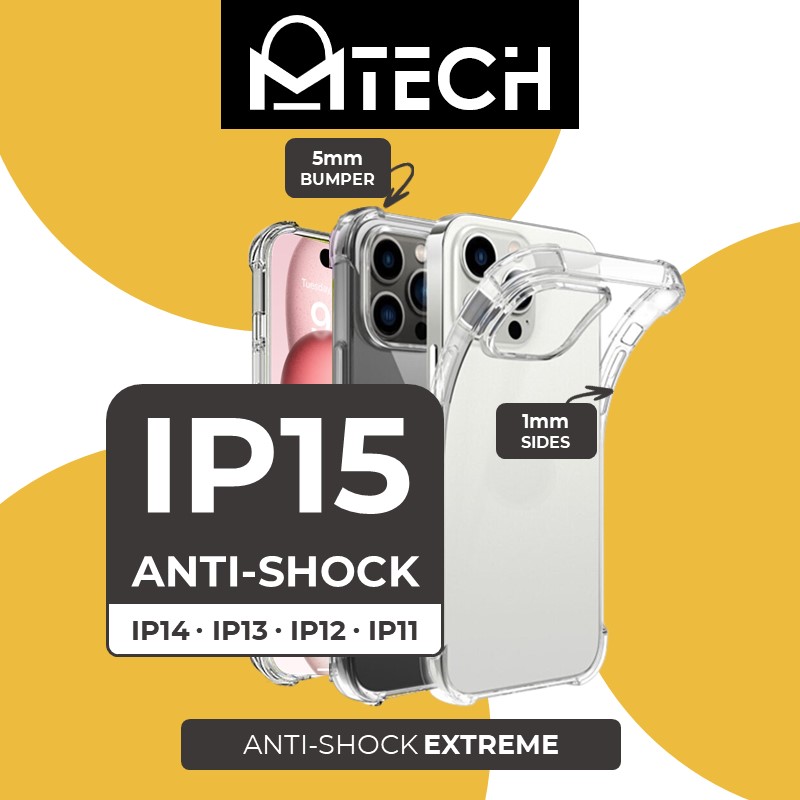 iPhone 15 Pro 6.1 in Extreme Case - OEM - Clear