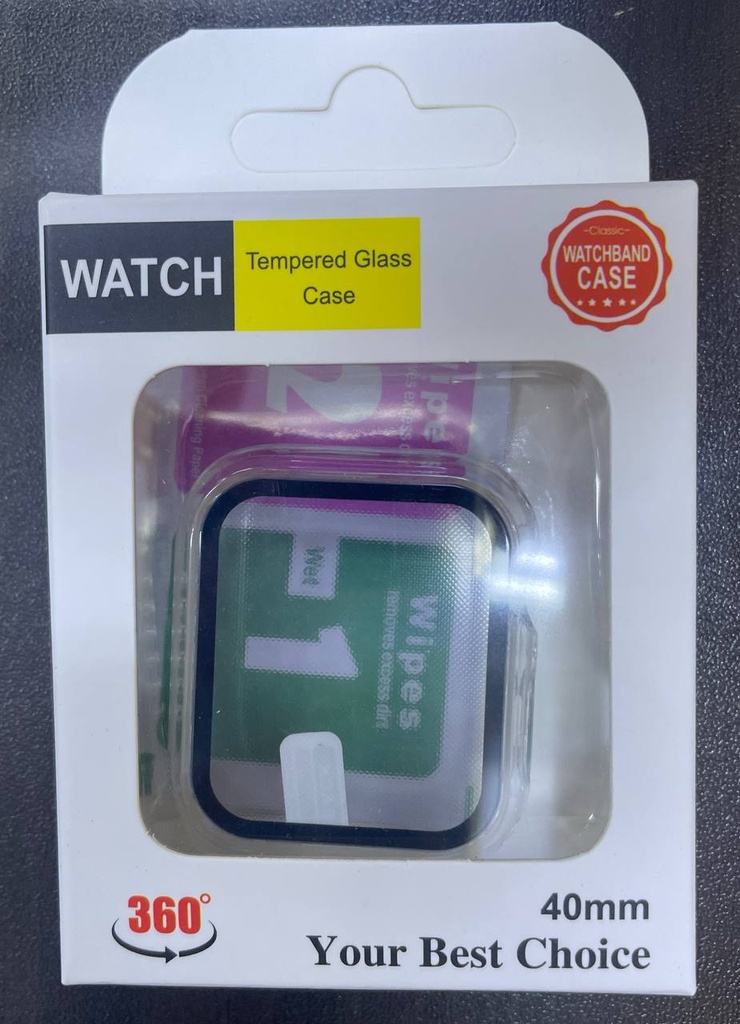 Watch Series Ultra Protective Case - OEM - 40mm - Clear / Black