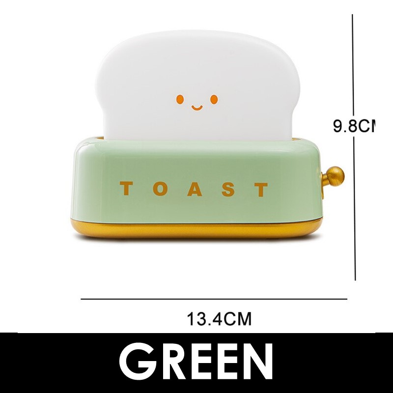 Toaster Bread Night Light - OEM - Green