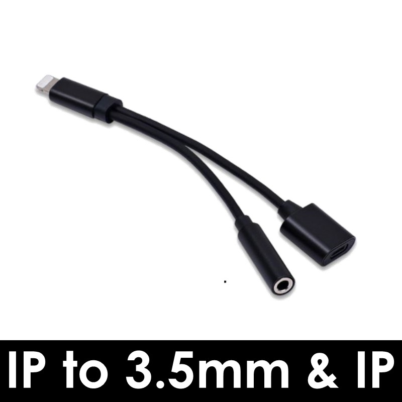 [EOL][DSC] Lightning to Headphone Jack Adapter - MY026 - OEM - Black