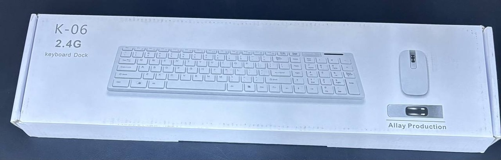 Wireless keyboard Set - RF-K06 - Basix - Black