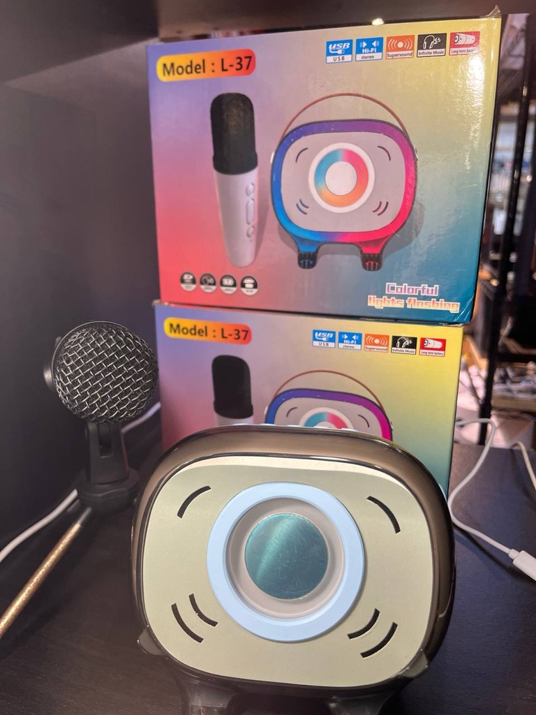 Baby penguin Karaoke Speaker - L37 - OEM - Blue