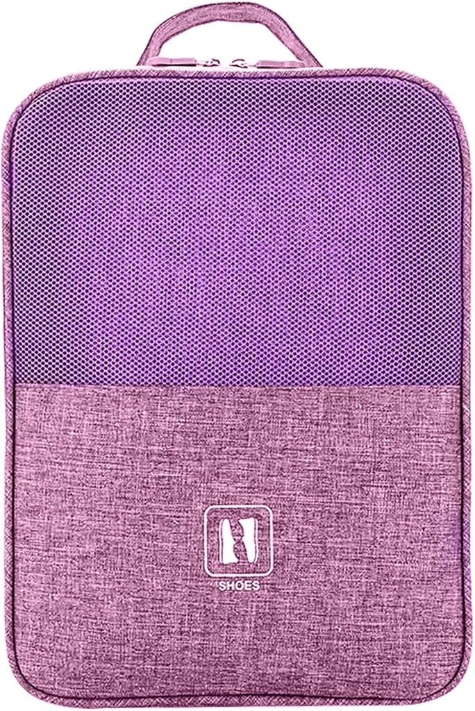 1 Level Travel Shoe Storage Bag - Homey - Small - Purple
