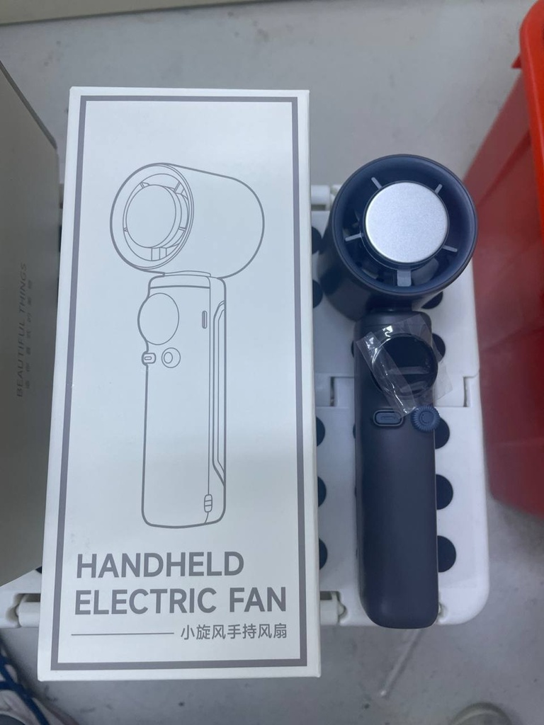 Handheld Electric Fan - SS-026 - OEM - Black