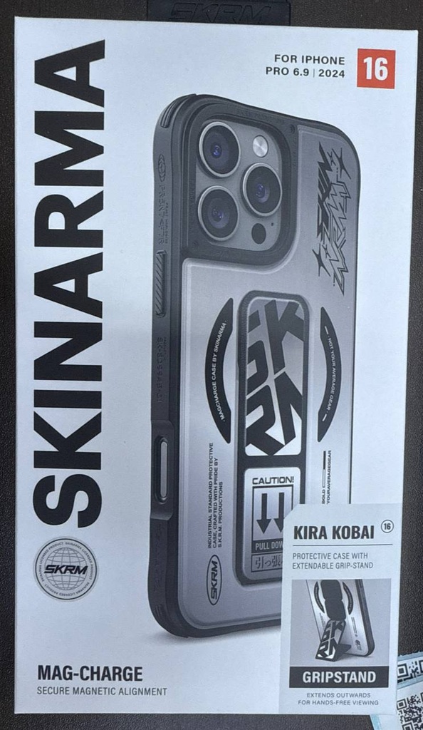 iPhone 16 Pro Max 6.9 in - Skinarma Kira Kobai Case - Skinarma - Chrome