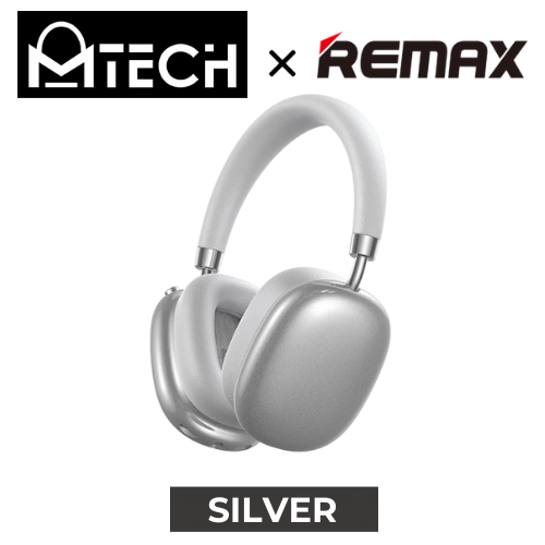 Wireless Headphones - RB-602HB - REMAX - Silver