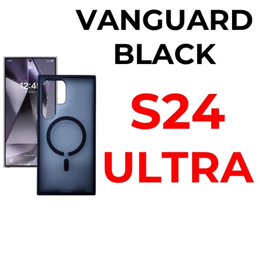 [MTC012680XXXXBLK] Samsung Galaxy S24 Ultra MTech Vanguard Mag Armour Case - MTech - Black