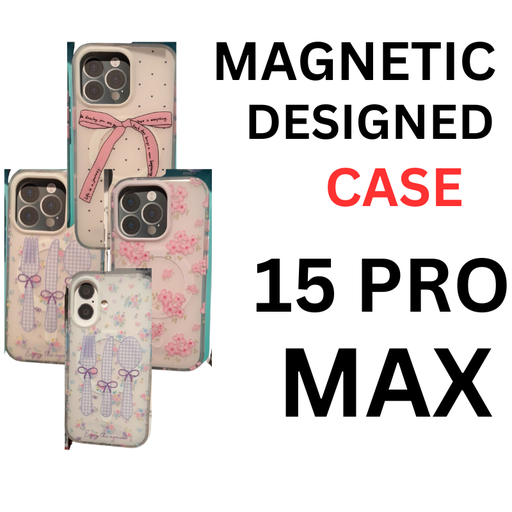 [MTC136665XXX0051] iPhone 15 Pro Max 6.7 in - Magnetic Designed Phone Case - MTech - Assorted