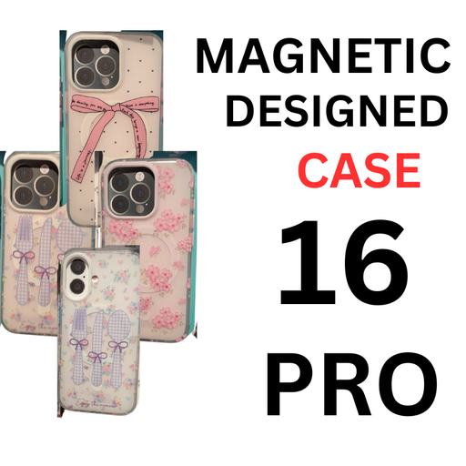[MTC136697XXX0051] iPhone 16 Pro 6.3 in - Magnetic Designed Phone Case - MTech - Assorted