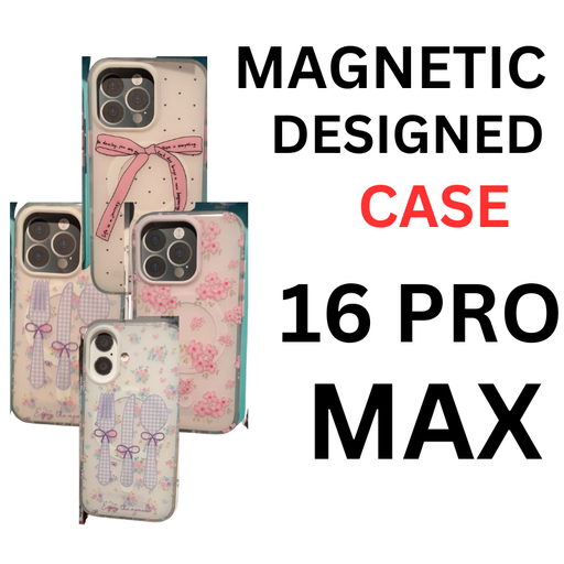 [MTC136698XXX0051] iPhone 16 Pro Max 6.9 in - Magnetic Designed Phone Case - MTech - Assorted