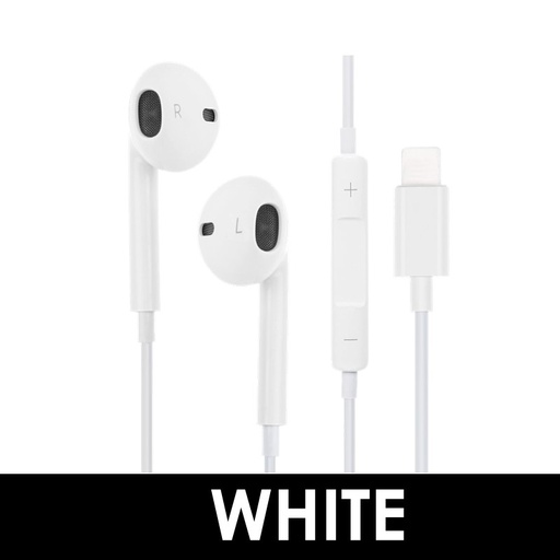 [AVR008383XXXXWHT] [DSC] 3.5mm Jack Sound Stereo in-ear Earphone - H106 - AIVR - White