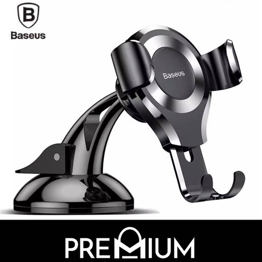 [BAS007XXXXXXXBLK] [EOL][DSC] Car Holder Osculum Type Gravity Car Mount - SUYL - Baseus - Black