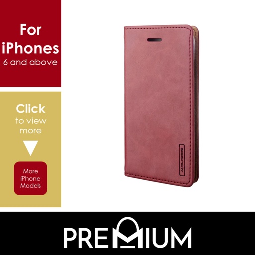 [GPY001344XXXXWNE] iPhone XS MAX Blue Moon Goospery - Wine