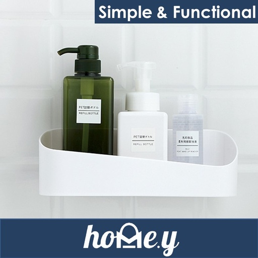 [HED012XXXXXXXGRY] [DSC] Bathroom Holder with Suction Pad - LS010 - HEDO - Grey