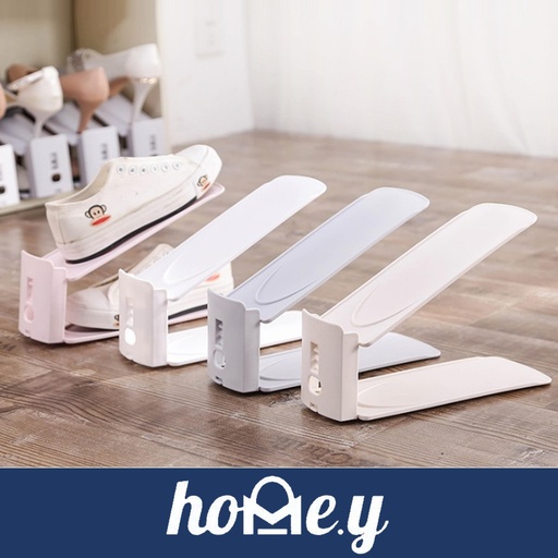 [HED022XXXXXXXGRY] [EOL][DSC] Shoe Organiser - Double Layer - LSKA0010 - HEDO - Grey