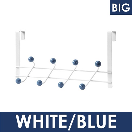 [HED080XXXB02WHBL] [DSC]Door-Hanging Hooks - LSSN33 - HEDO - Large - White or Blue