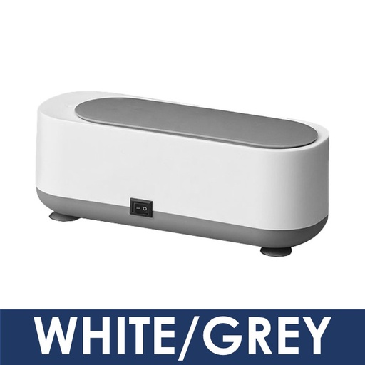 [HMY020XXXXXXWHGR] Solid Body Ultrasonic Cleaner - Battery Operated - Homey - White or Grey