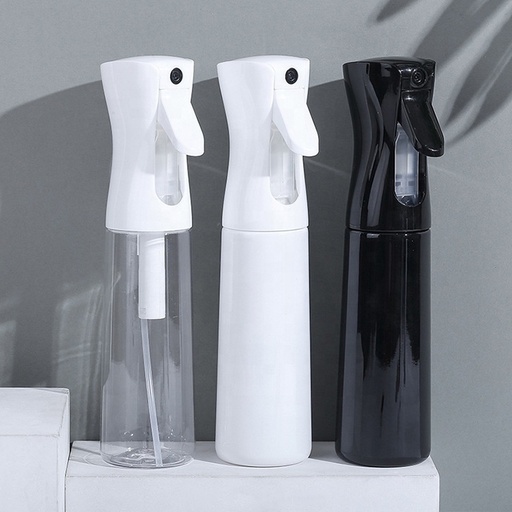 [HMY028XXXW06WHCR] Oil Compatible - Continuous Spray Bottle - Homey - 500ml - White / Clear
