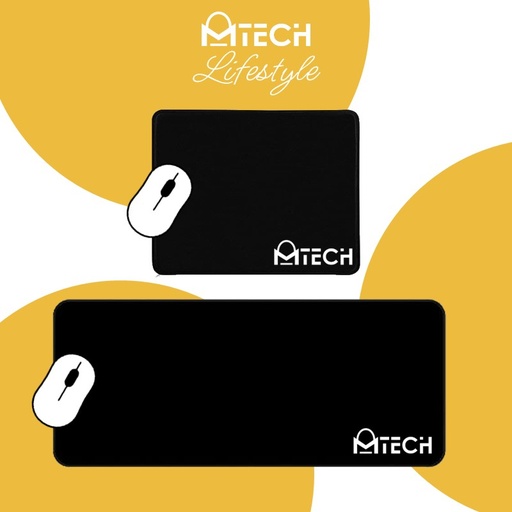 [MTC009XXXL51XBLK] Mouse Pad Large - MTech - 30cm x 80cm x 0.2cm - Black