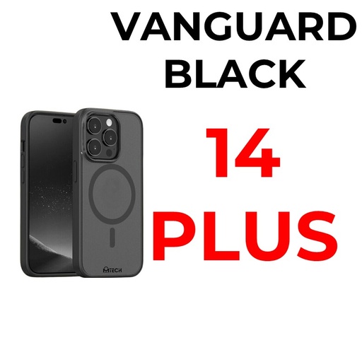 [MTC012605XXXXBLK] iPhone 14 Plus 6.7 in MTech Vanguard Mag Armour Case - MTech - Black