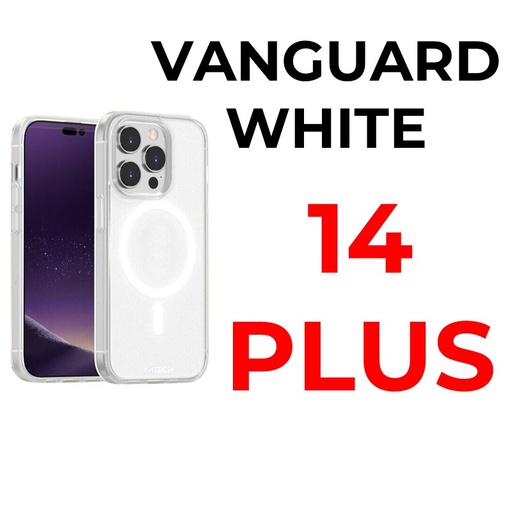 [MTC012605XXXXWHT] iPhone 14 Plus 6.7 in MTech Vanguard Mag Armour Case - MTech - White