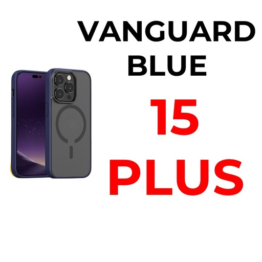 [MTC012666XXXXBLU] iPhone 15 Plus 6.7 in MTech Vanguard Mag Armour Case - MTech - Blue
